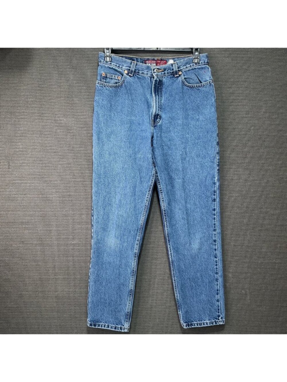 Old Navy Blue Jeans Relaxed Fit Women's Size 12 Regular Medium Wash Denim